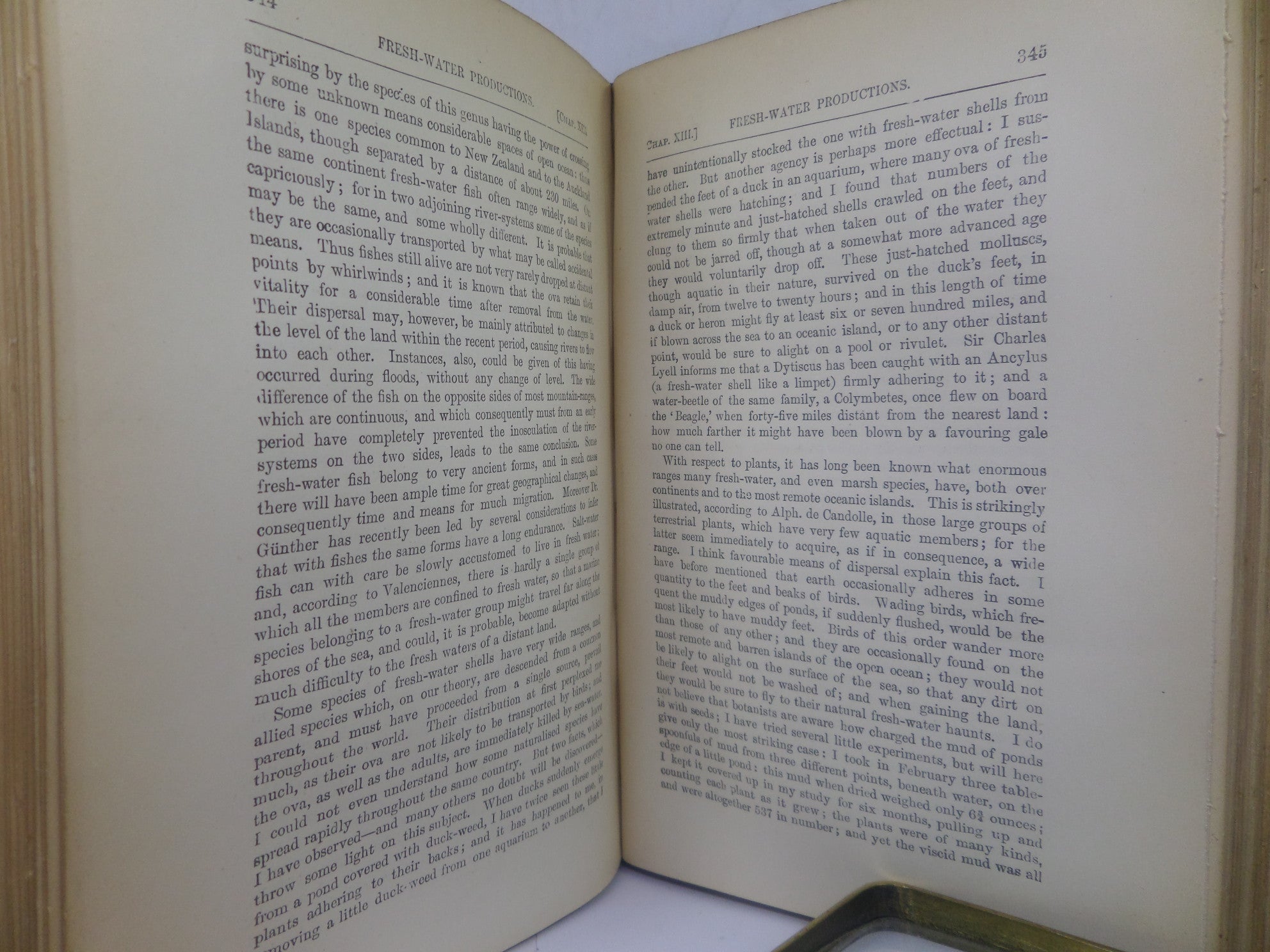 THE ORIGIN OF SPECIES BY MEANS OF NATURAL SELECTION BY CHARLES DARWIN 1889