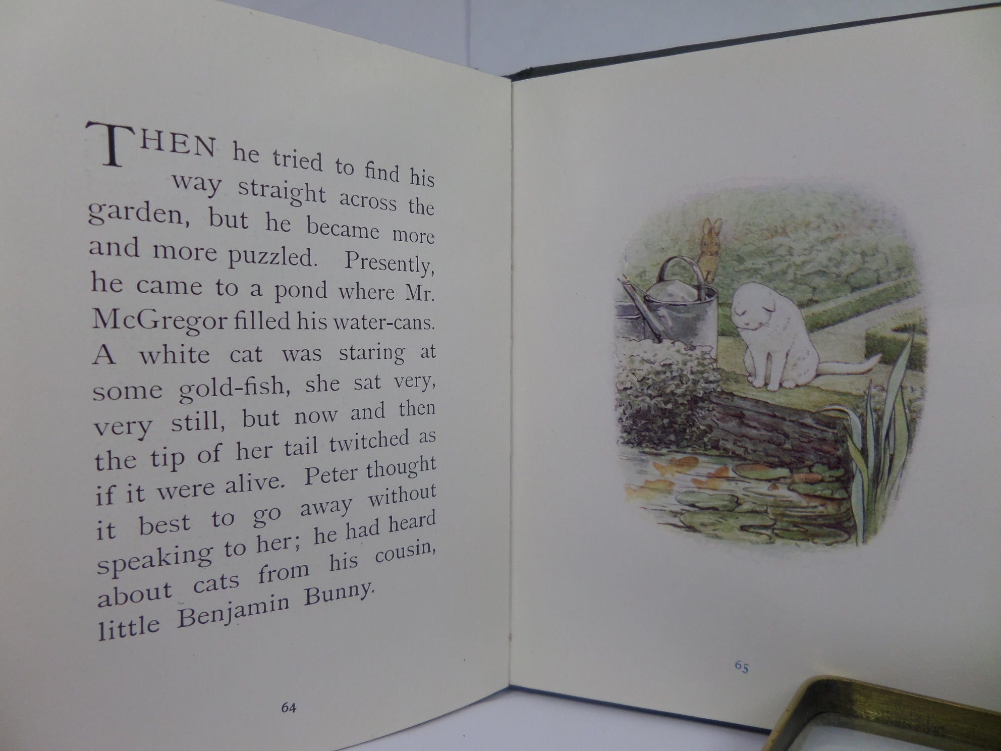 THE TALE OF PETER RABBIT BY BEATRIX POTTER CIRCA 1909 EARLY PRINTING