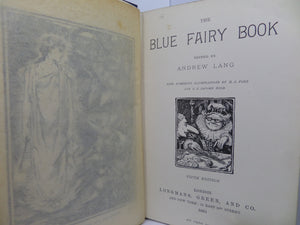 THE BLUE FAIRY BOOK EDITED BY ANDREW LANG 1892 FIFTH EDITION