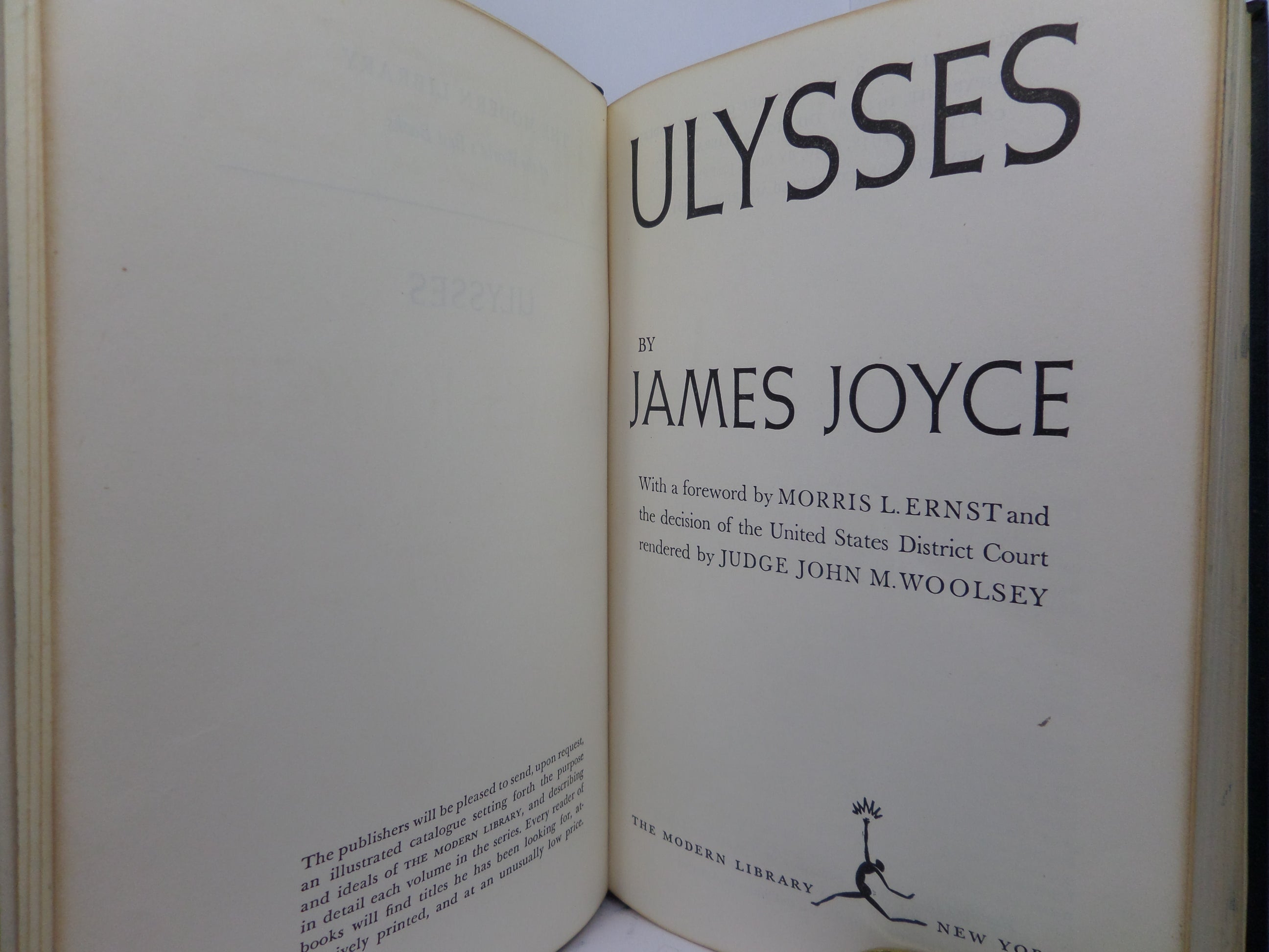 ULYSSES BY JAMES JOYCE 1961 FULLY LEATHER BOUND