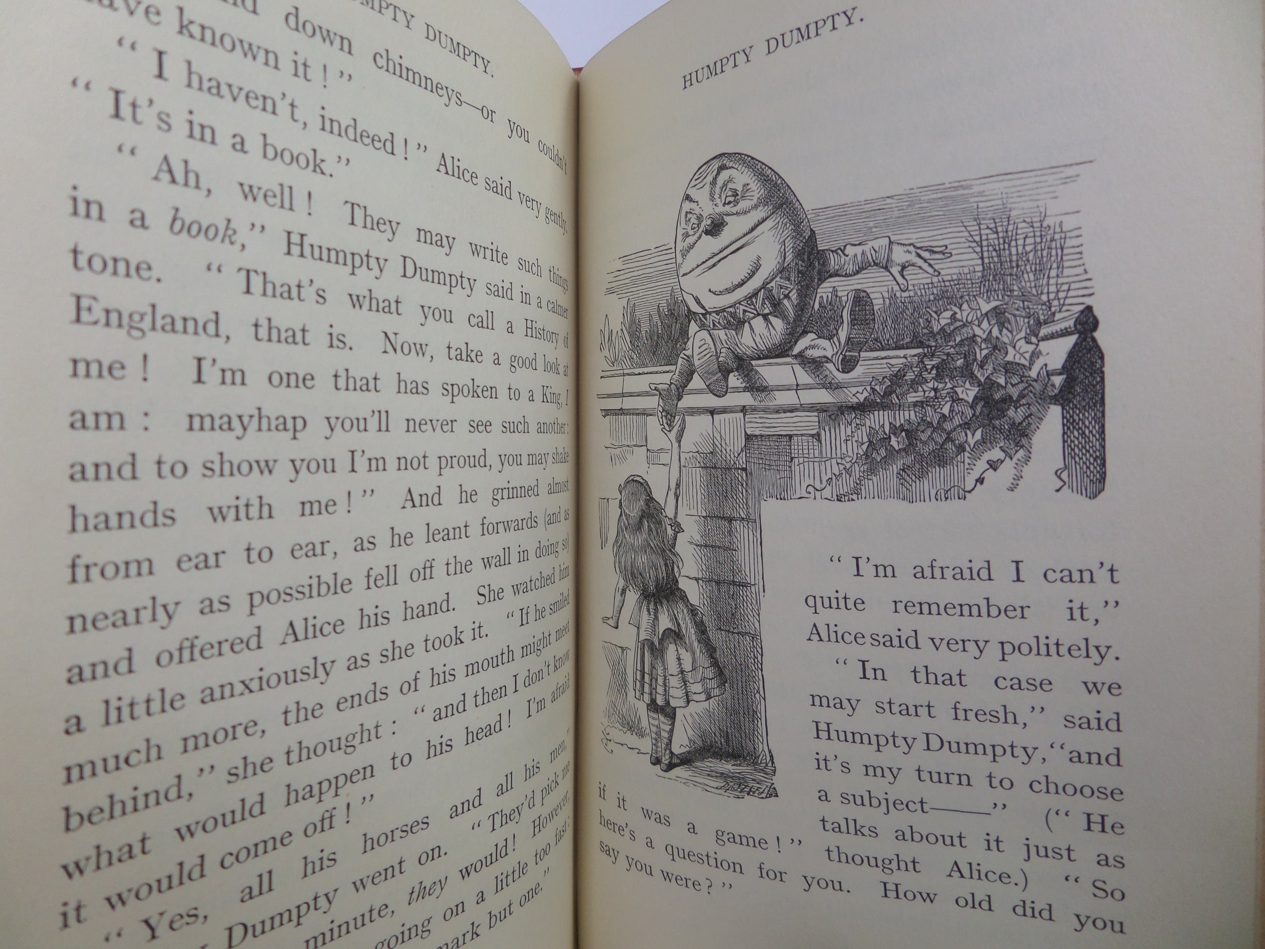 ALICE'S ADVENTURES IN WONDERLAND & THROUGH THE LOOKING-GLASS BY LEWIS CARROLL, BAYNTUN-RIVIERE FINE BINDING