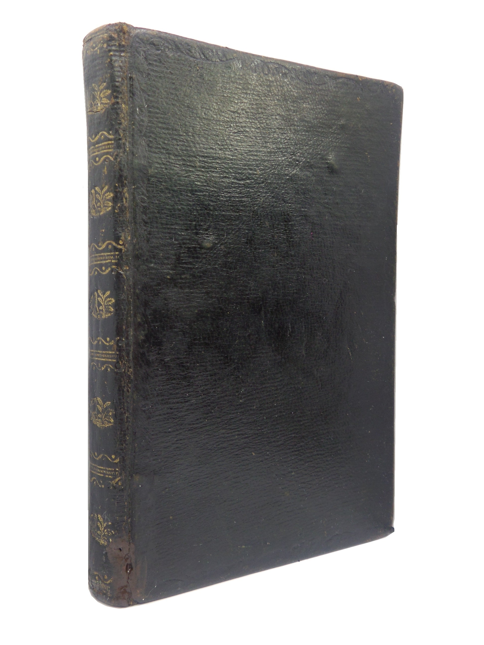 POEMS, CHIEFLY IN THE SCOTTISH DIALECT BY ROBERT BURNS 1804 LEATHER BINDING