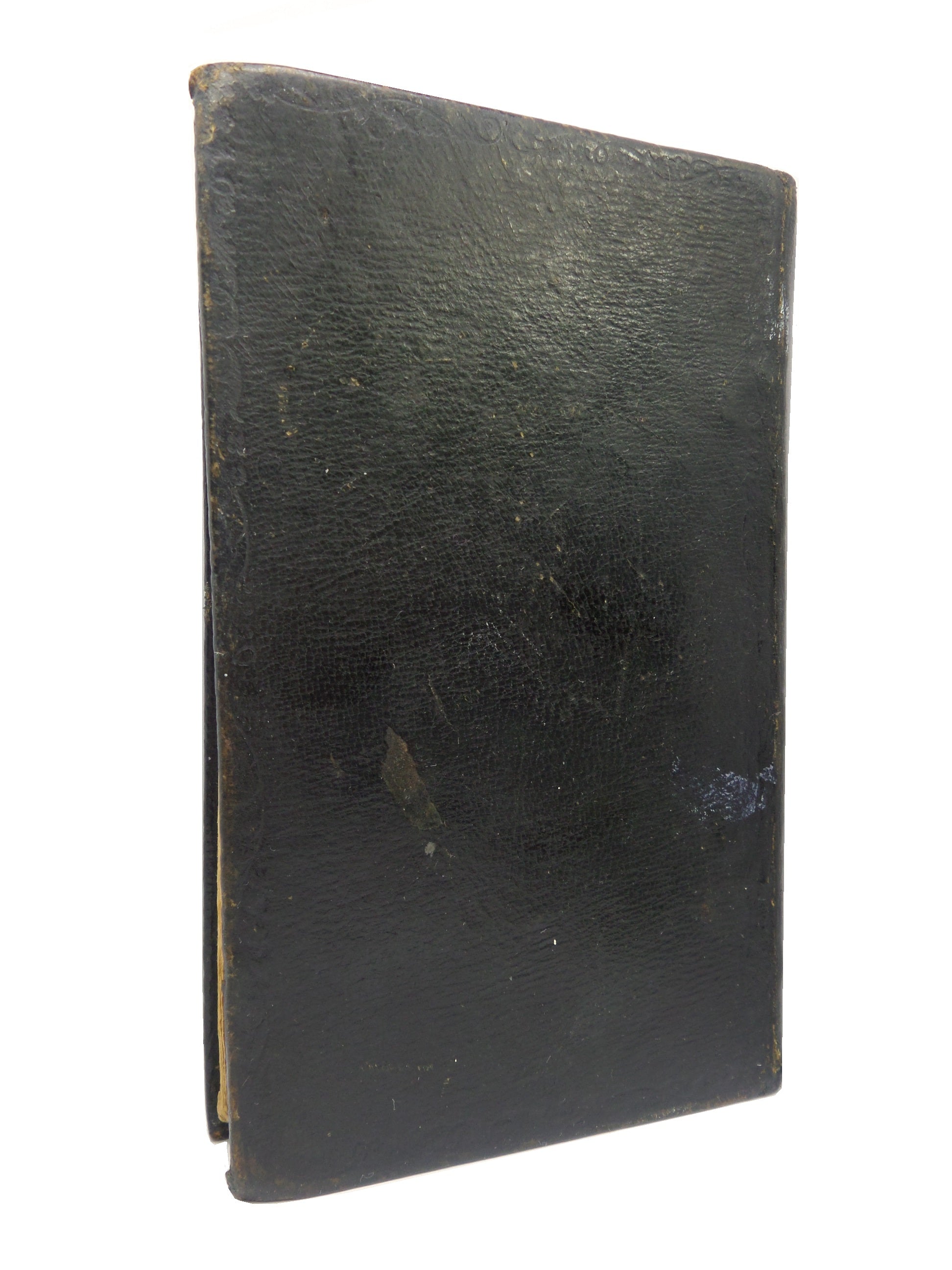 POEMS, CHIEFLY IN THE SCOTTISH DIALECT BY ROBERT BURNS 1804 LEATHER BINDING