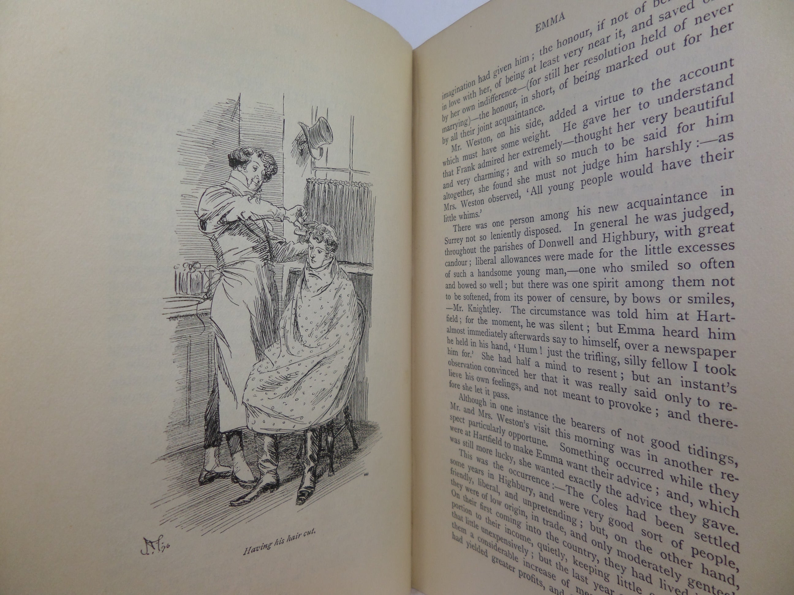 EMMA BY JANE AUSTEN 1901 ILLUSTARTED BY HUGH THOMSON