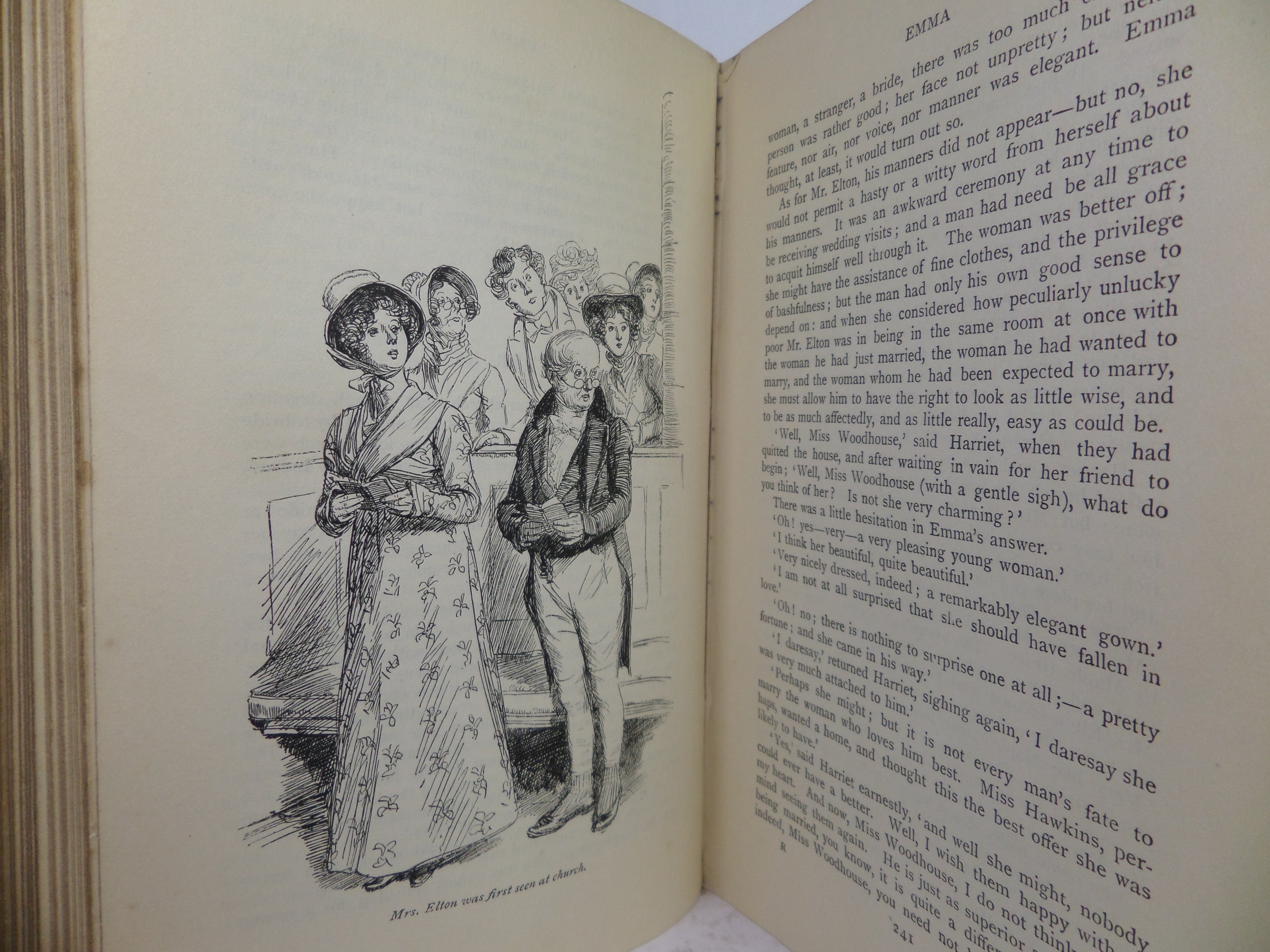 EMMA BY JANE AUSTEN 1901 ILLUSTARTED BY HUGH THOMSON