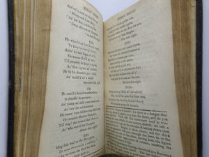 POEMS, CHIEFLY IN THE SCOTTISH DIALECT BY ROBERT BURNS 1804 LEATHER BINDING