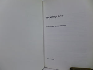 THE VINTAGE ALVIS BY PETER HULL & NORMAN JOHNSON 1995 HARDCOVER