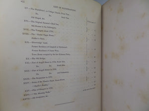 VIEWS AND NOTICES OF GLASGOW IN FORMER TIMES 1848 FINE LEATHER BINDING
