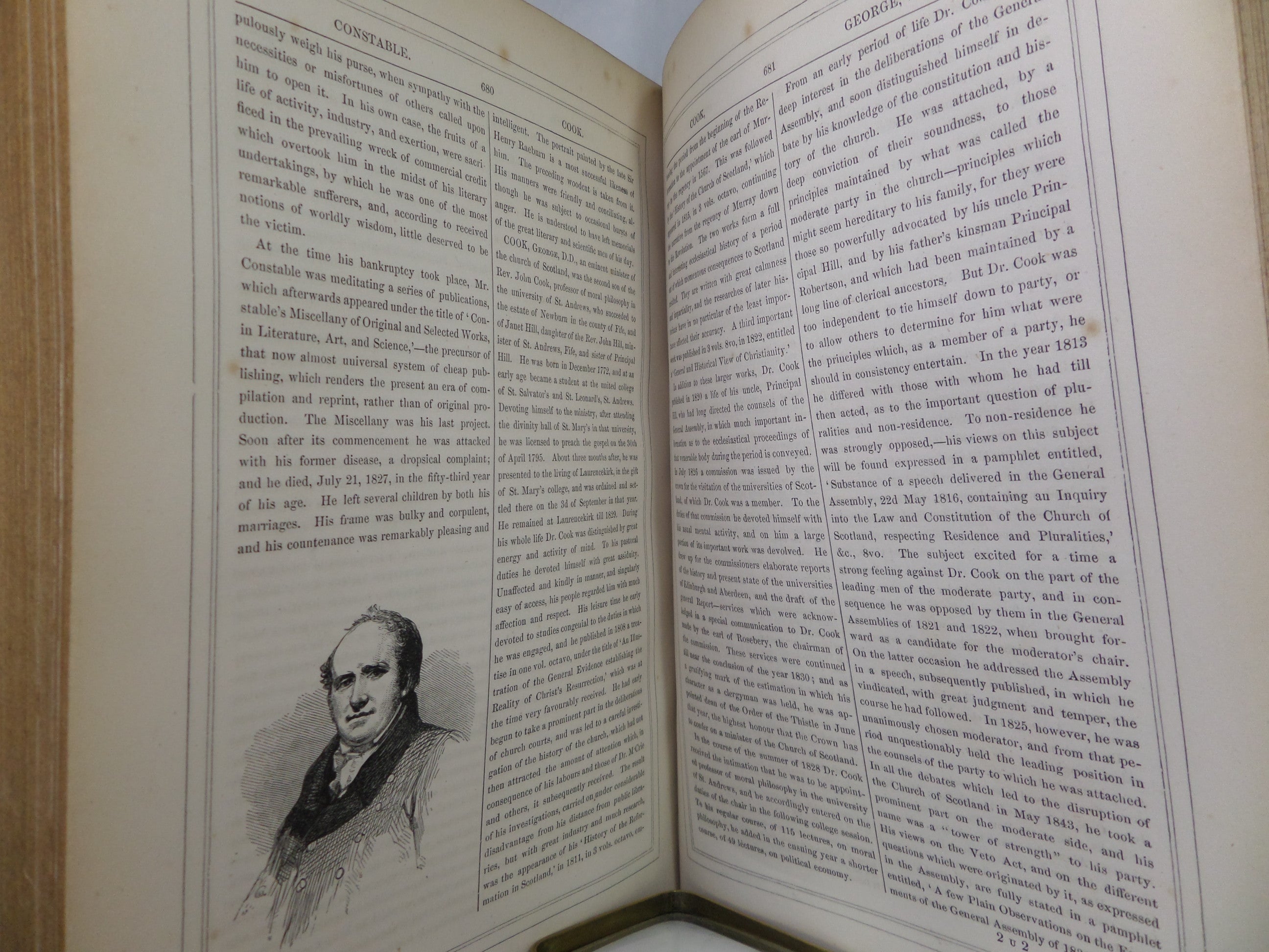 THE SCOTTISH NATION BY WILLIAM ANDERSON 1863 LEATHER BOUND IN 3 VOLUMES