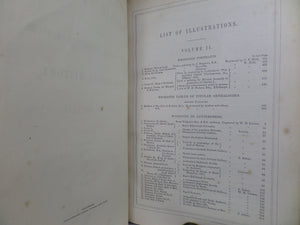 THE SCOTTISH NATION BY WILLIAM ANDERSON 1863 LEATHER BOUND IN 3 VOLUMES