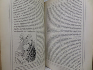 THE SCOTTISH NATION BY WILLIAM ANDERSON 1863 LEATHER BOUND IN 3 VOLUMES