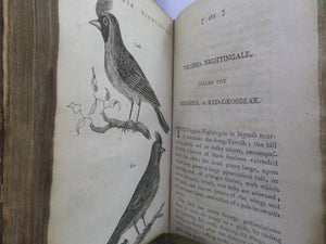 THE HISTORY OF SINGING BIRDS BY COUNT DE BUFFON 1791 FIRST EDITION