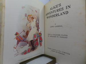 ALICE'S ADVENTURES IN WONDERLAND BY LEWIS CARROLL CA.1916 FIRST EDITION MARGARET W. TARRANT ILLUSTRATIONS