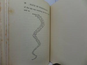 ALICE'S ADVENTURES IN WONDERLAND BY LEWIS CARROLL CA.1916 FIRST EDITION MARGARET W. TARRANT ILLUSTRATIONS