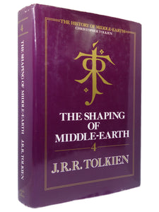 THE SHAPING OF MIDDLE-EARTH BY J.R.R. TOLKIEN 1986 FIRST EDITION