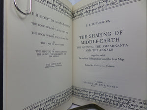 THE SHAPING OF MIDDLE-EARTH BY J.R.R. TOLKIEN 1986 FIRST EDITION