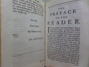 THE PENITENT PARDON'D OR A DISCOURSE OF THE NATURE OF SIN BY JOHN GOODMAN 1713