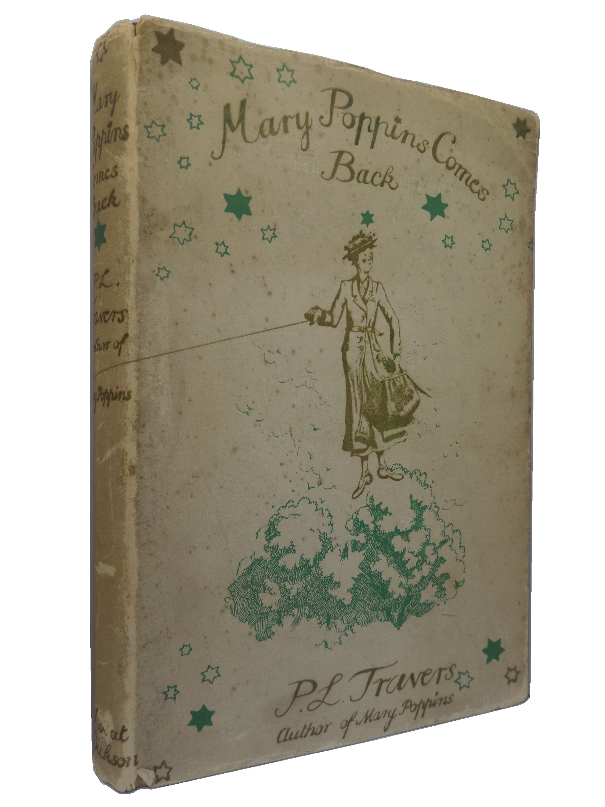 MARY POPPINS COMES BACK BY P. L. TRAVERS 1935 SIGNED FIRST EDITION