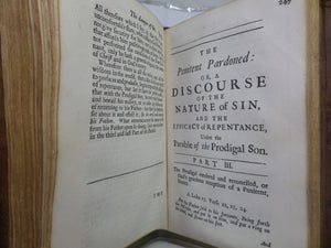 THE PENITENT PARDON'D OR A DISCOURSE OF THE NATURE OF SIN BY JOHN GOODMAN 1713