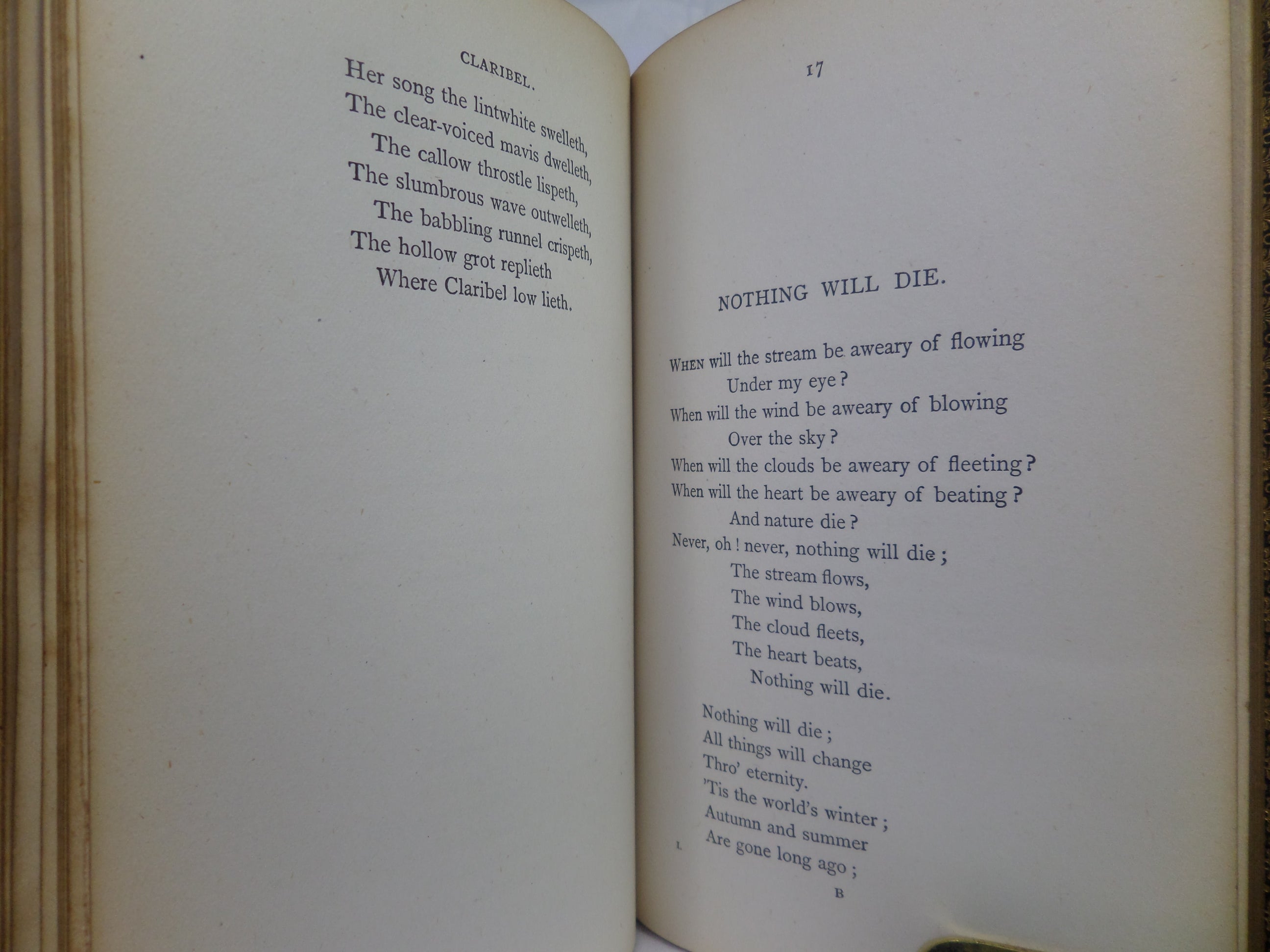 THE WORKS OF ALFRED TENNYSON 1874-77 CABINET EDITION FINELY BOUND BY BICKERS