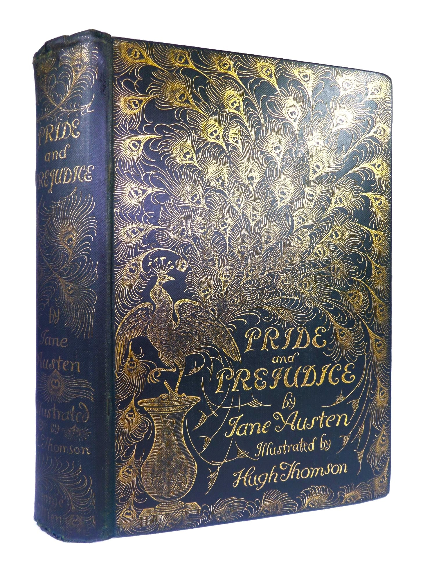 PRIDE AND PREJUDICE BY JANE AUSTEN 1895 PEACOCK EDITION