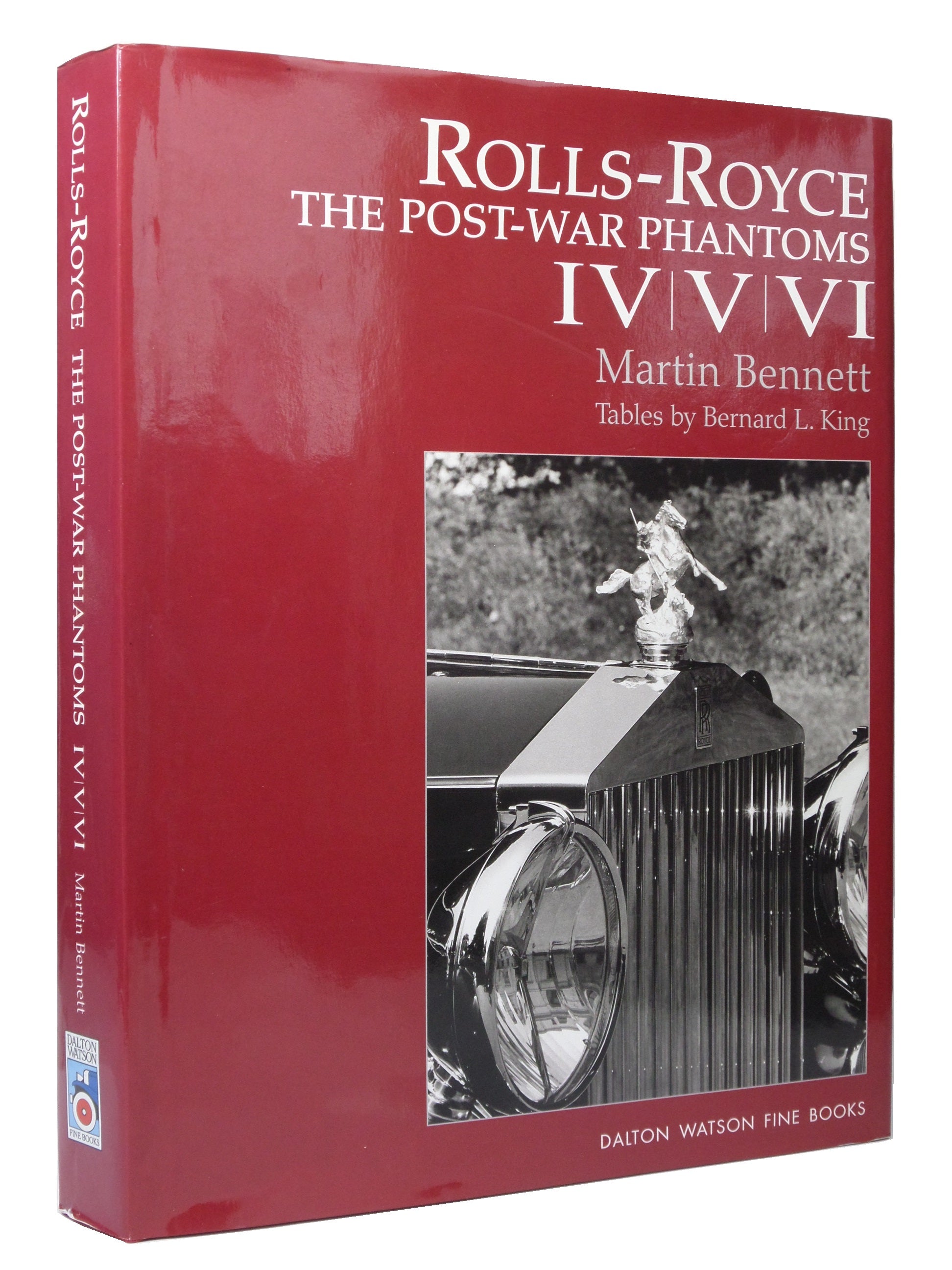 ROLLS-ROYCE: THE POST-WAR PHANTOMS IV, V, VI BY MARTIN BENNETT 2008 FIRST EDITION