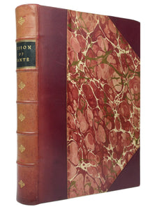 THE VISION; OR, HELL, PURGATORY, AND PARADISE OF DANTE ALIGHIERI, LEATHER-BOUND