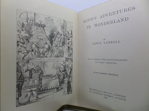 ALICE'S ADVENTURES IN WONDERLAND BY LEWIS CARROLL 1932