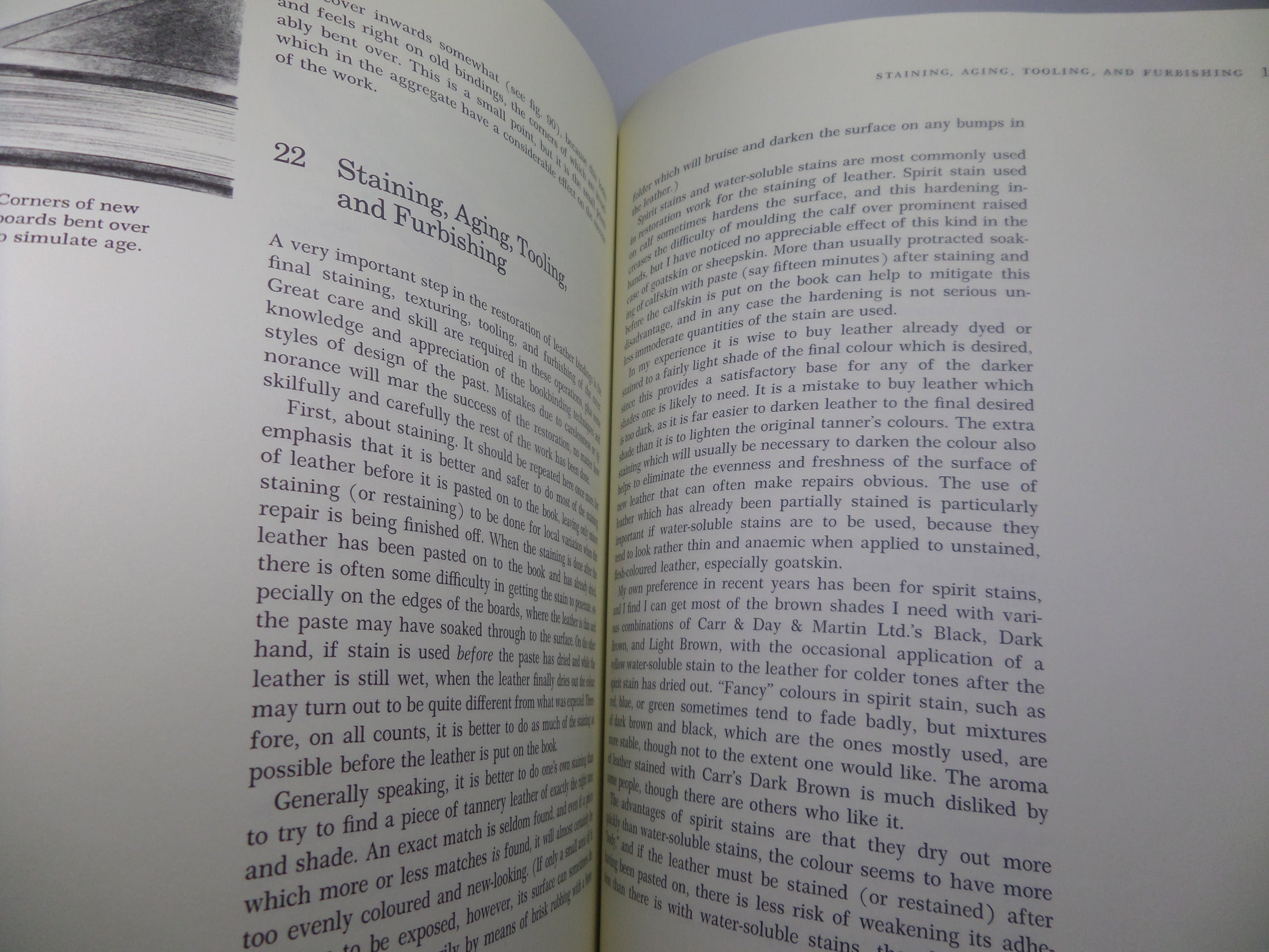 THE RESTORATION OF LEATHER BINDINGS BY BERNARD C. MIDDLETON 1984 PAPERBACK