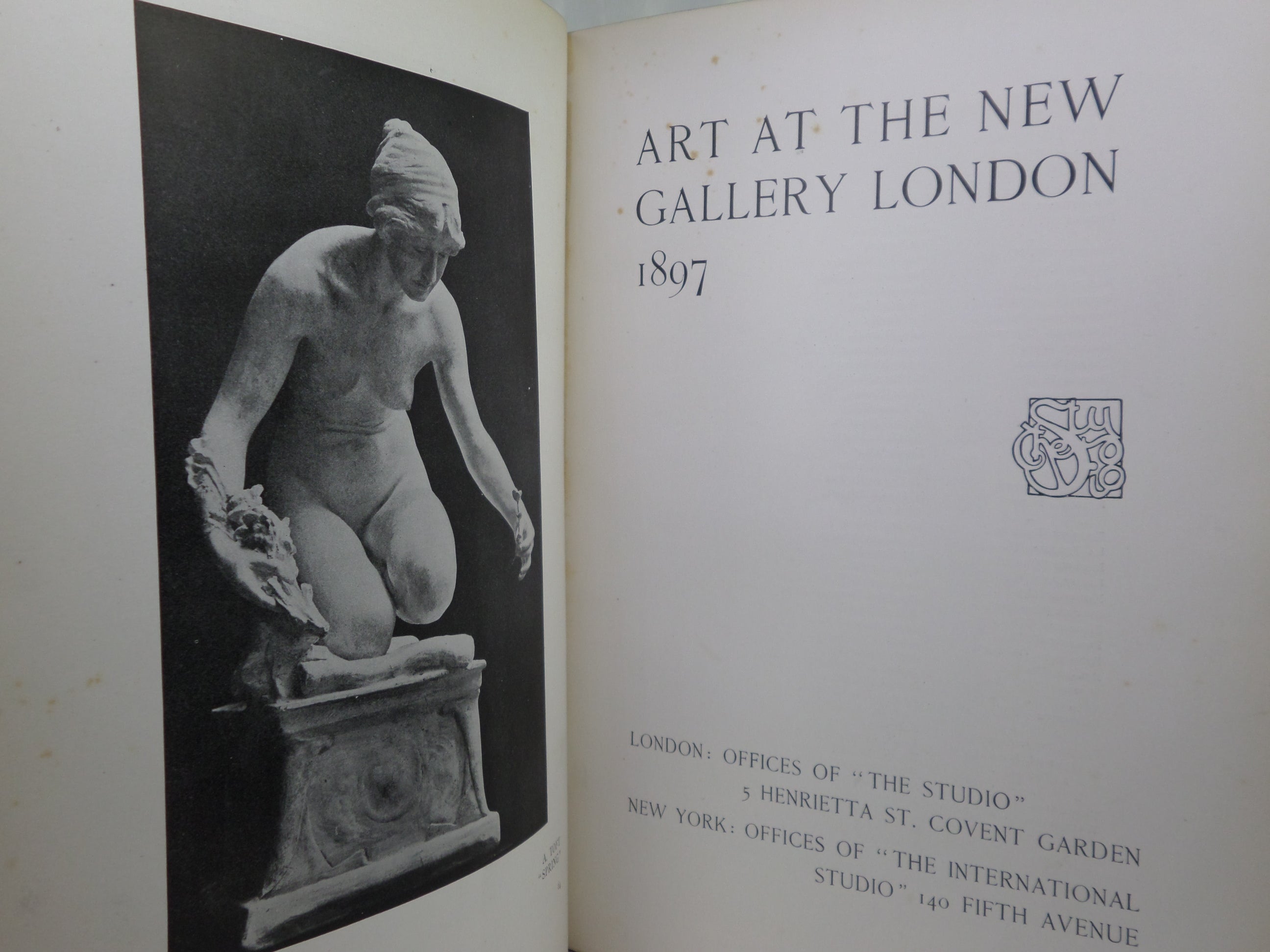 THE ART OF 1897 - ROYAL ACADEMY - NEW GALLERY - NEW ENGLISH ART CLUB ETC.