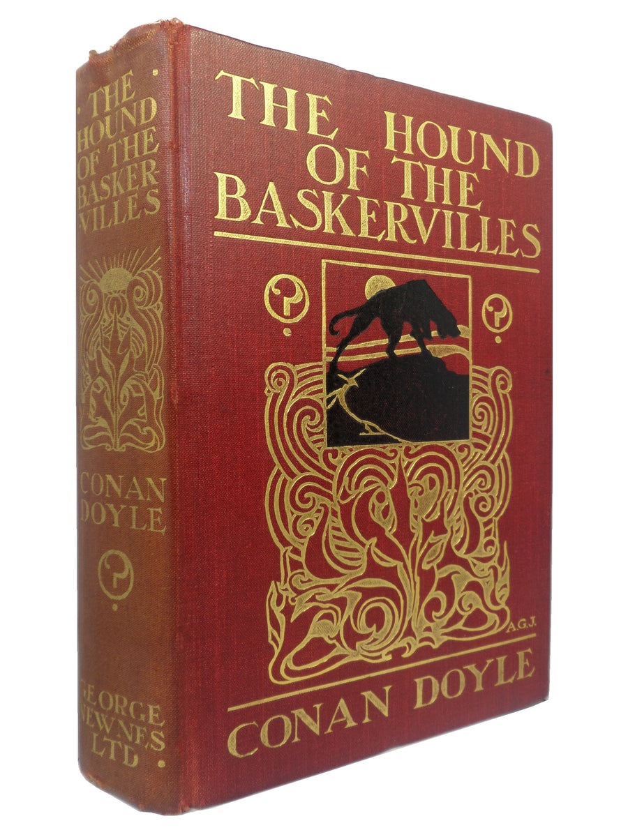 THE HOUND OF THE BASKERVILLES 1902 FIRST EDITION BY ARTHUR CONAN DOYLE ...