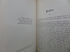 THE POETICAL WORKS OF SIR WALTER SCOTT 1926 FINE SANGORSKI & SUTCLIFFE BINDING