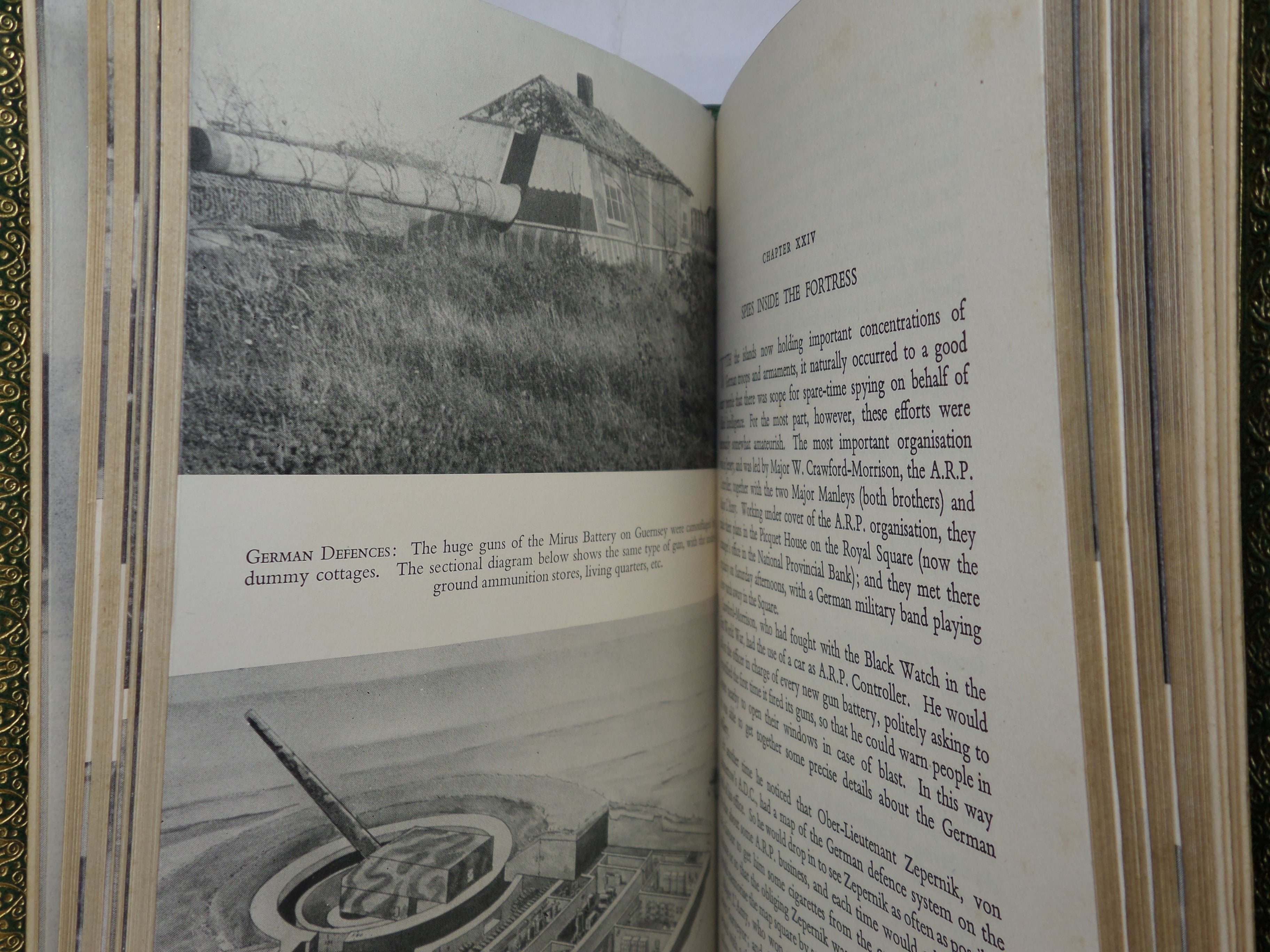 ISLANDS IN DANGER: THE STORY OF THE GERMAN OCCUPATION OF THE CHANNEL ISLANDS 1940-1945 BY ALAN & MARY WOOD 1955 FIRST EDITION, FINE BINDING