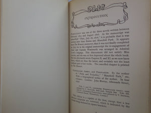 PERSUASION BY JANE AUSTEN 1909 DELUXE VELLUM BINDING, C. E. BROCK ILLUSTRATIONS