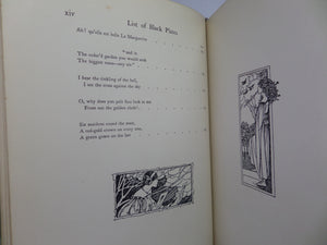 EARLY POEMS OF WILLIAM MORRIS 1914 ILLUSTRATED BY FLORENCE HARRISON 1ST EDITION