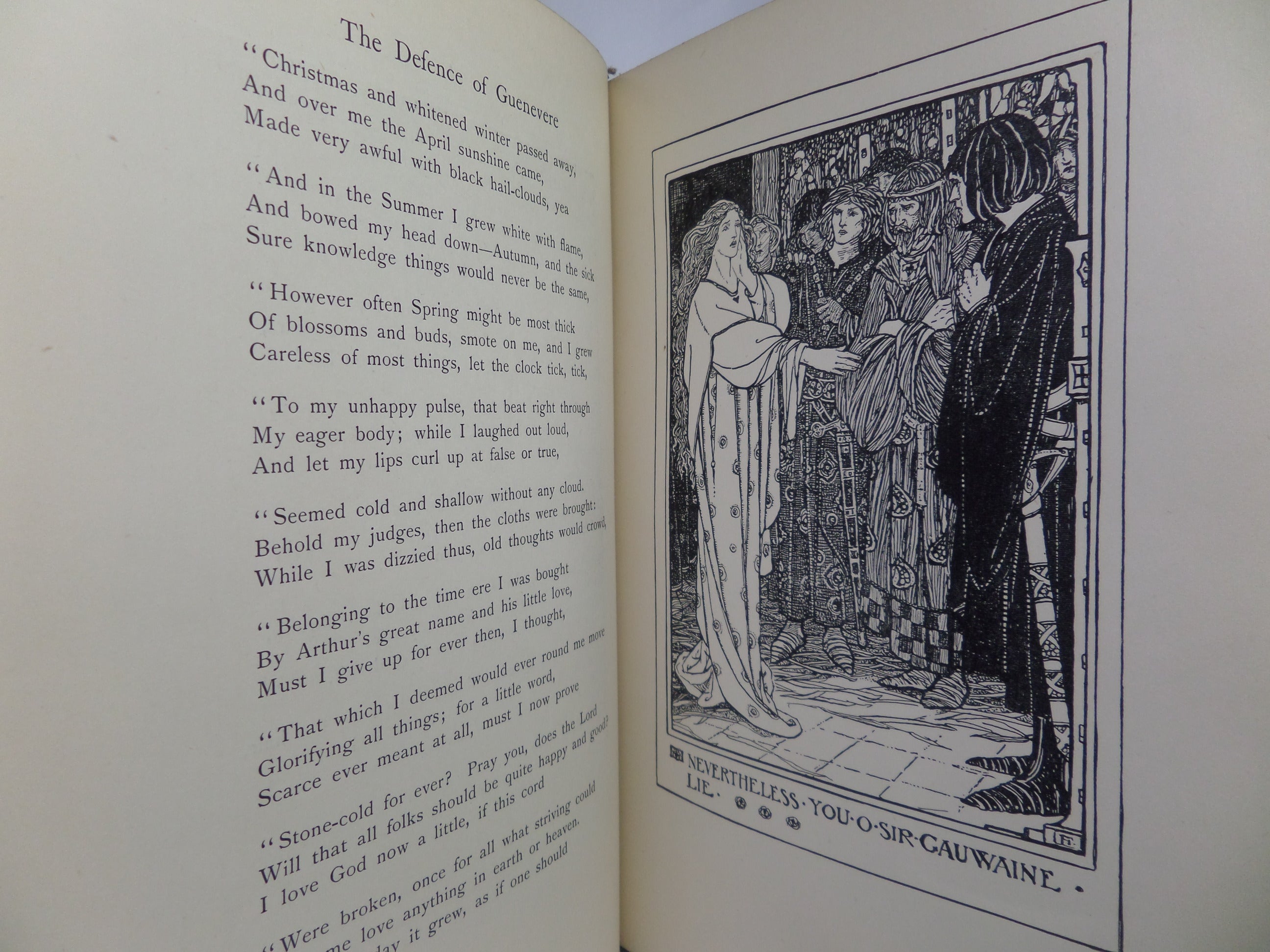 EARLY POEMS OF WILLIAM MORRIS 1914 ILLUSTRATED BY FLORENCE HARRISON 1ST EDITION