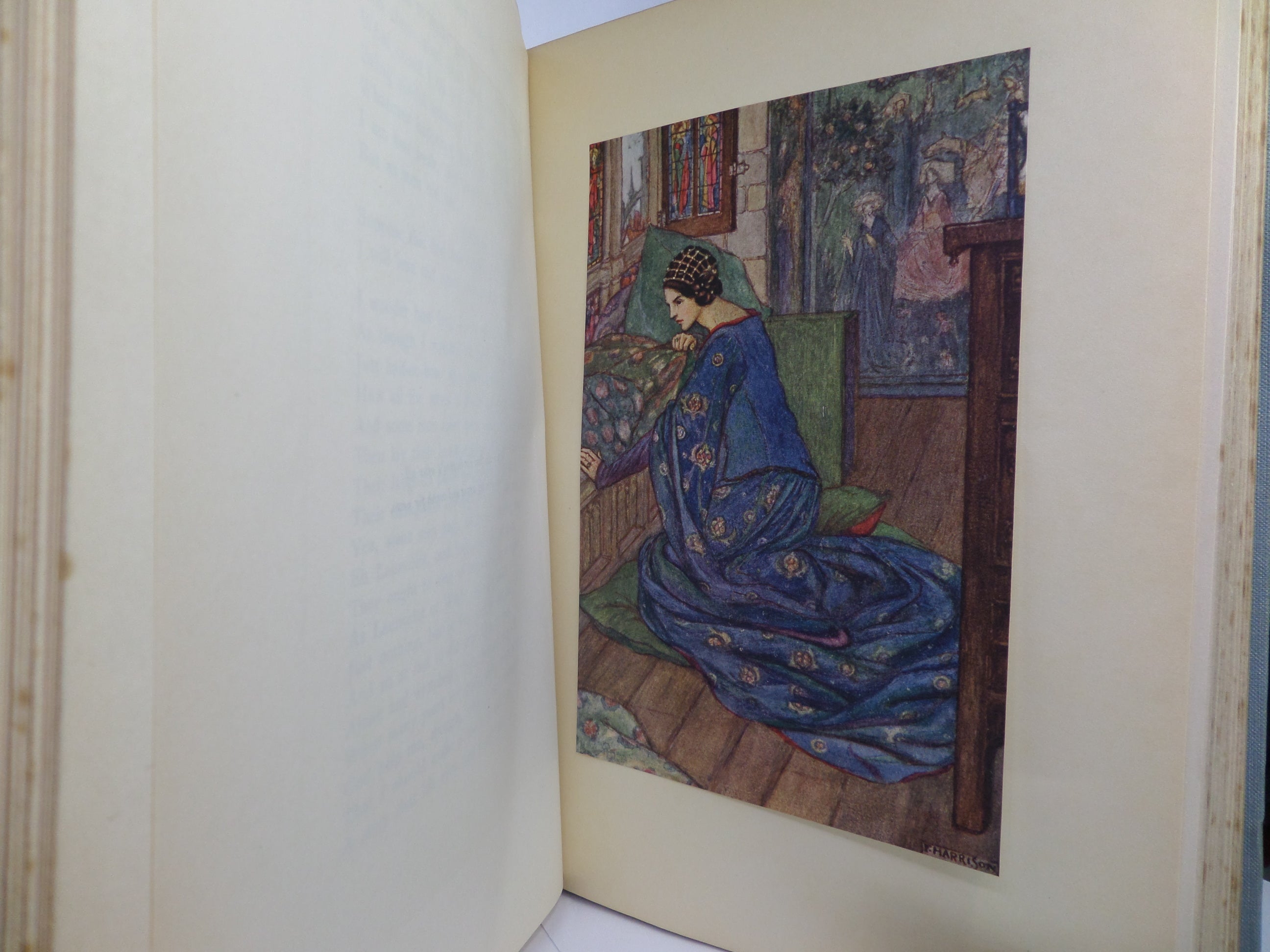 EARLY POEMS OF WILLIAM MORRIS 1914 ILLUSTRATED BY FLORENCE HARRISON 1ST EDITION