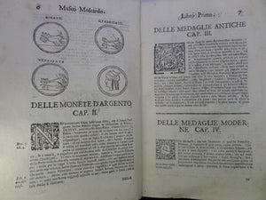 [CATALOGUE OF CURIOSITIES] NOTE OVERO MEMORIE DEL MUSEO DI LODOVICO MOSCARDO 1672 RARE SECOND EDITION