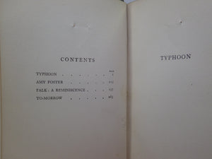 TYPHOON BY JOSEPH CONRAD 1907 HARDCOVER