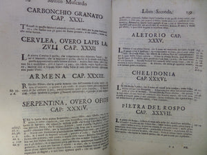 [CATALOGUE OF CURIOSITIES] NOTE OVERO MEMORIE DEL MUSEO DI LODOVICO MOSCARDO 1672 RARE SECOND EDITION