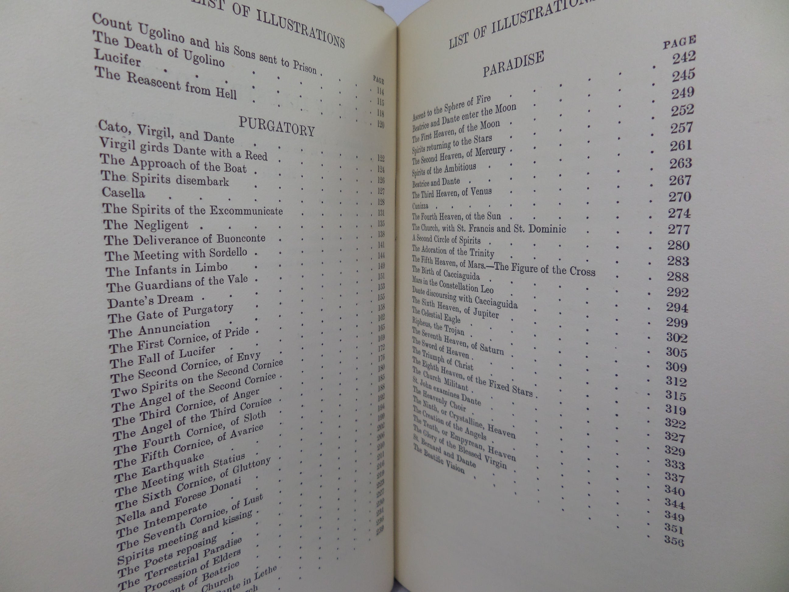 THE VISION: OR, HELL, PURGATORY, AND PARADISE 1910 DANTE ALIGHIERI, FLAXMAN ILLS