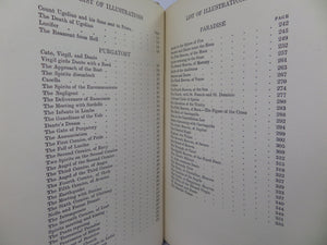 THE VISION: OR, HELL, PURGATORY, AND PARADISE 1910 DANTE ALIGHIERI, FLAXMAN ILLS