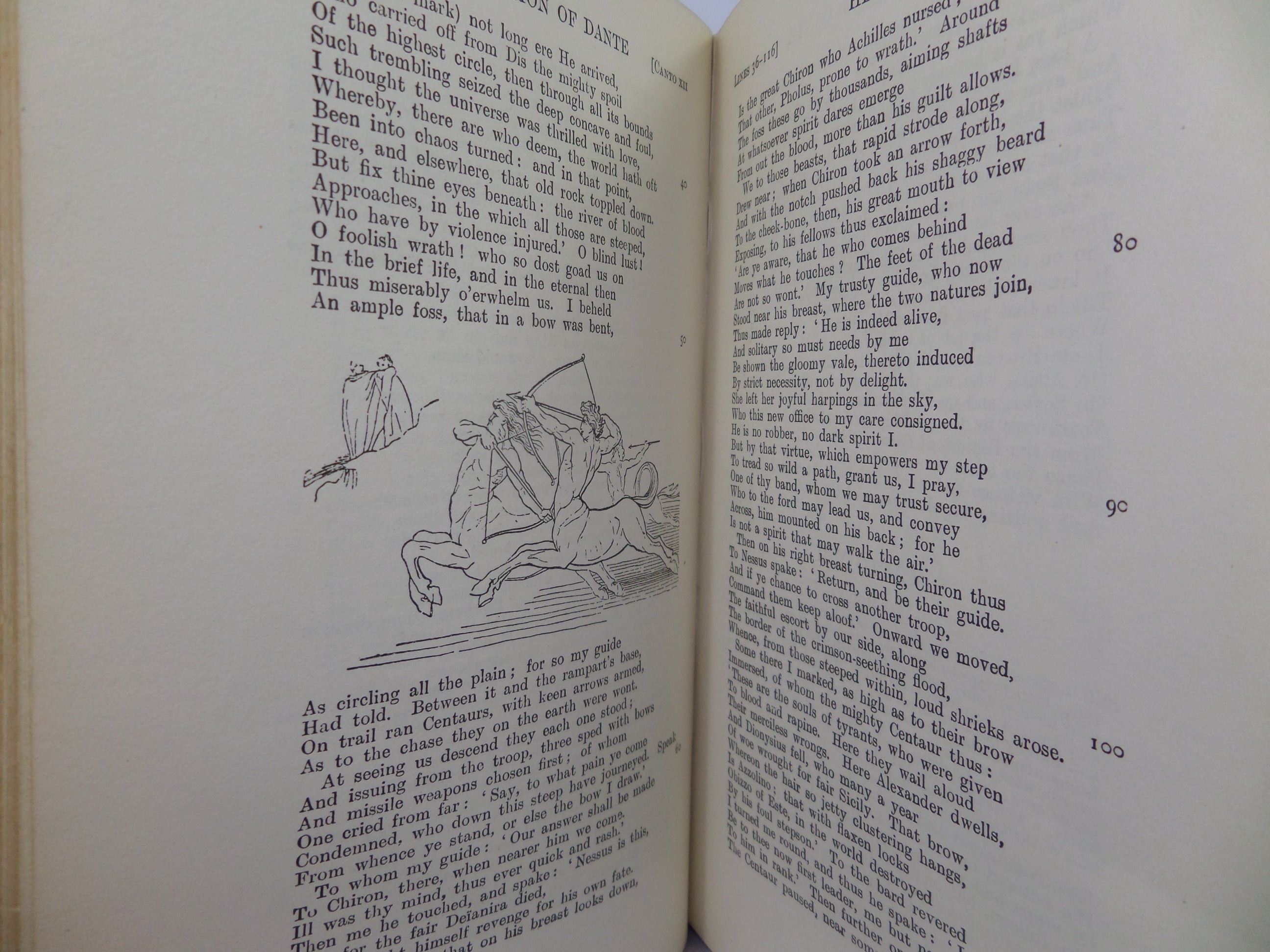 THE VISION: OR, HELL, PURGATORY, AND PARADISE 1910 DANTE ALIGHIERI, FLAXMAN ILLS