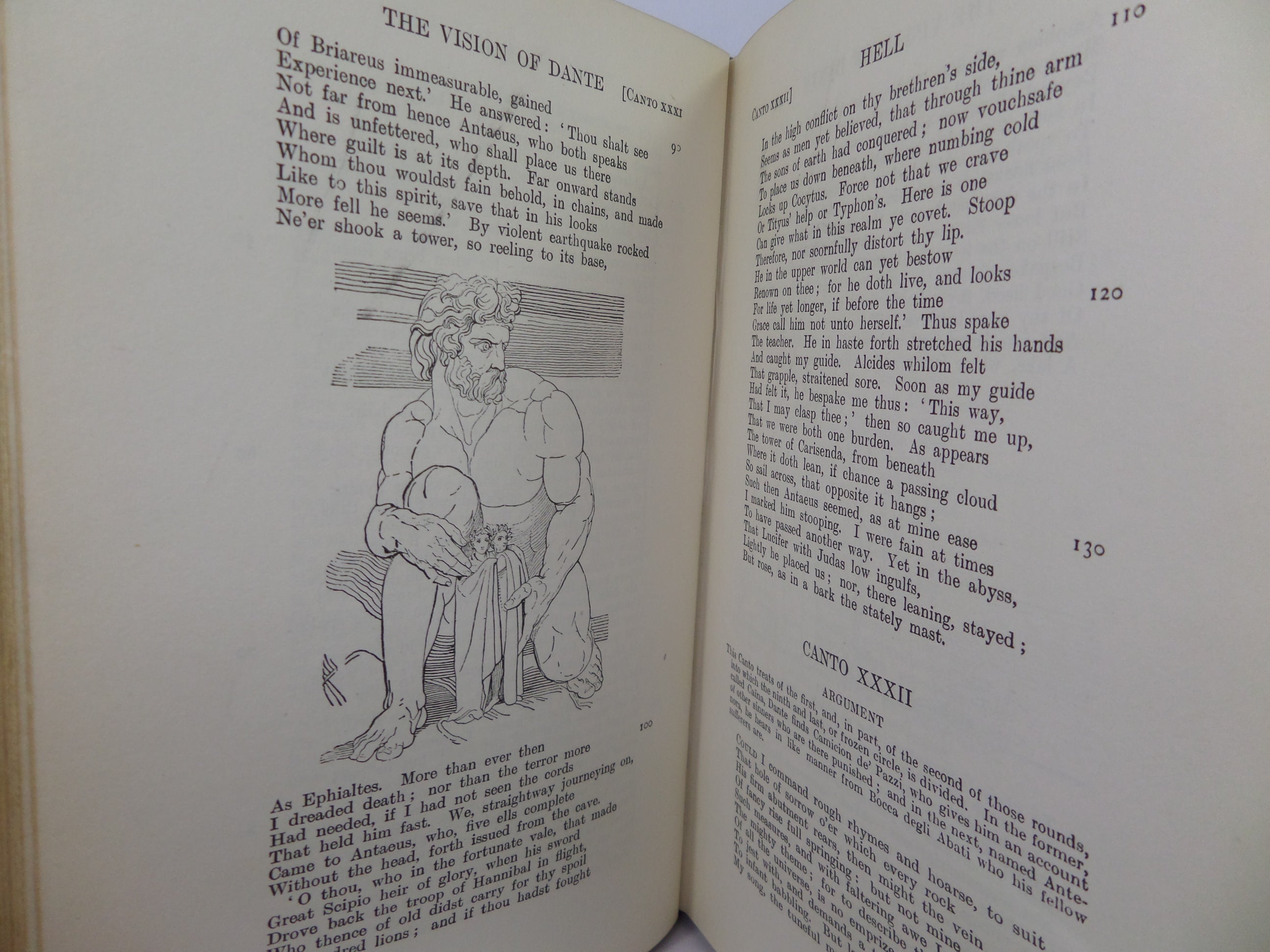 THE VISION: OR, HELL, PURGATORY, AND PARADISE 1910 DANTE ALIGHIERI, FLAXMAN ILLS