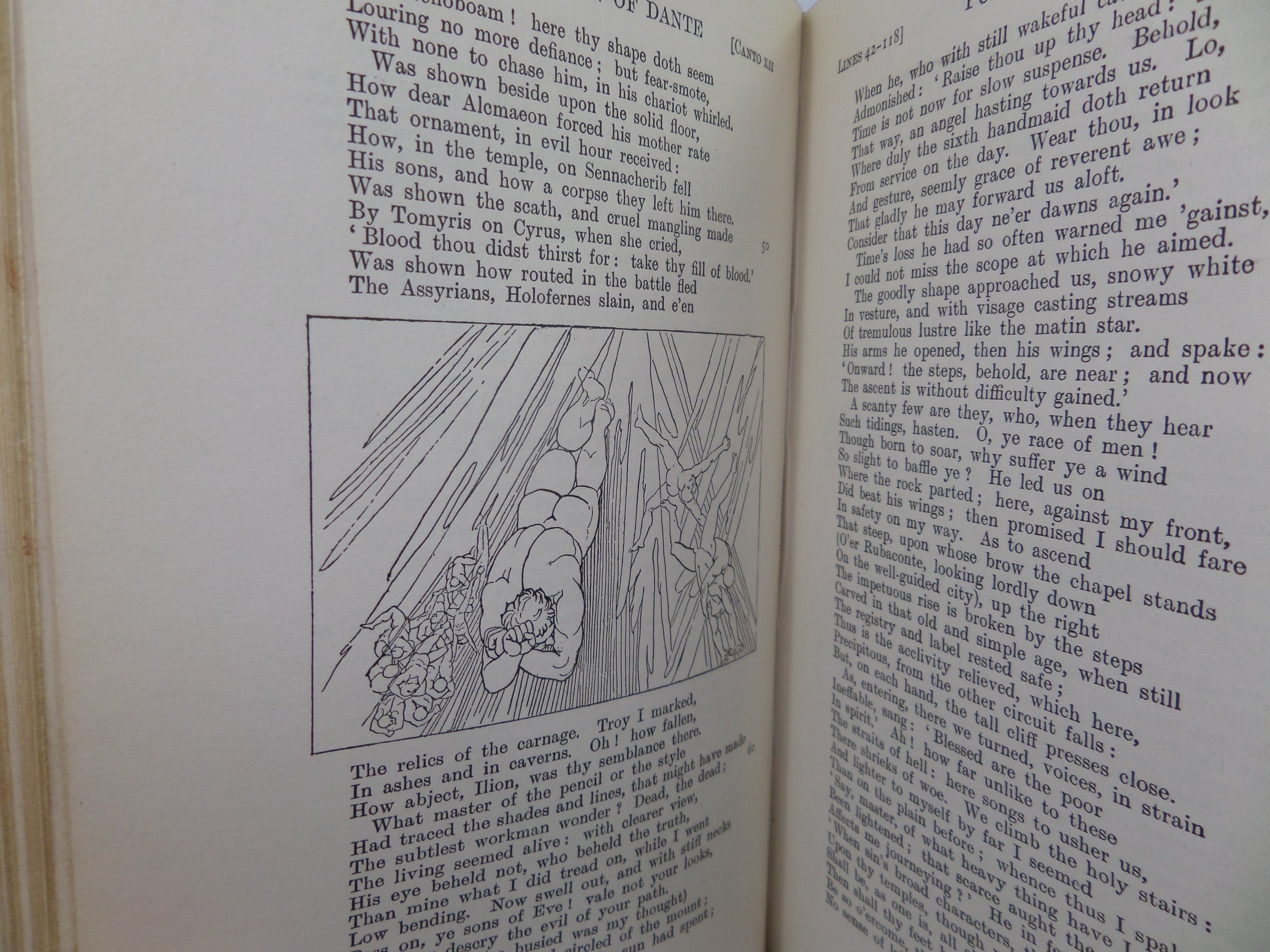 THE VISION: OR, HELL, PURGATORY, AND PARADISE 1910 DANTE ALIGHIERI, FLAXMAN ILLS