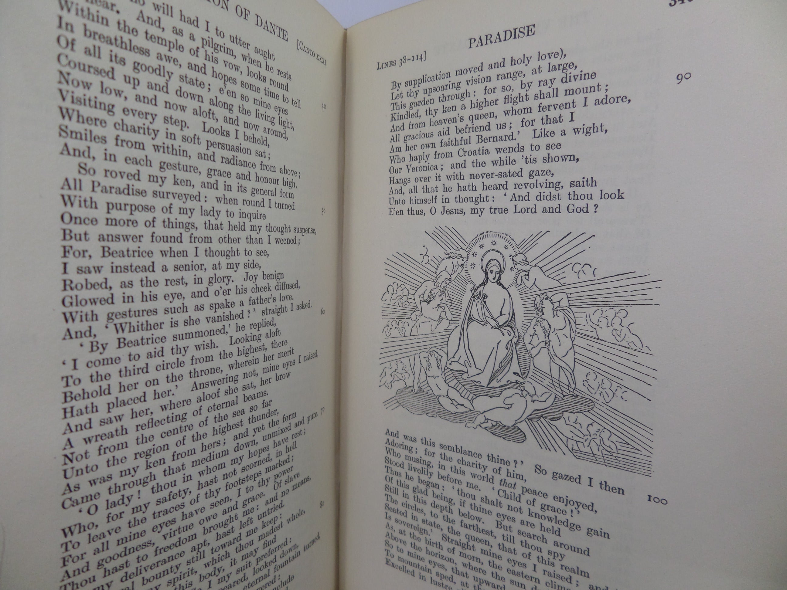 THE VISION: OR, HELL, PURGATORY, AND PARADISE 1910 DANTE ALIGHIERI, FLAXMAN ILLS