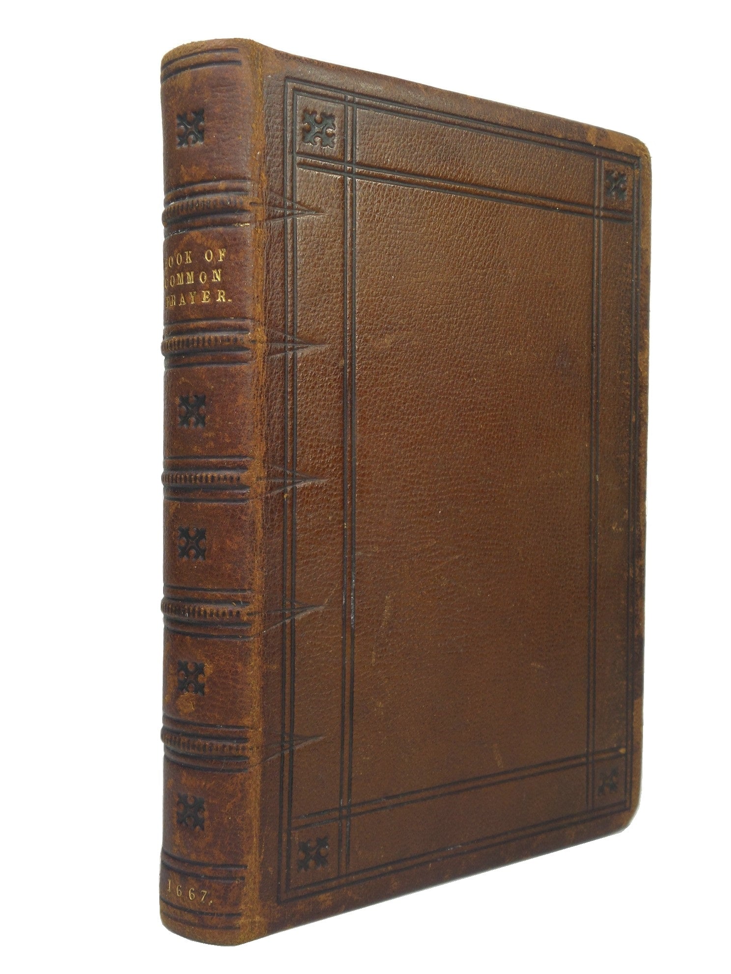 THE BOOK OF COMMON-PRAYER AND ADMINISTRATION OF THE SACRAMENTS 1667 FINE BINDING
