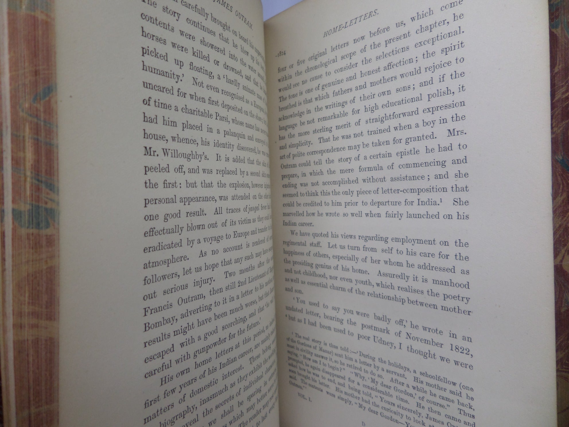 JAMES OUTRAM: A BIOGRAPHY BY MAJ. GEN. F. J. GOLDSMID 1880 LEATHER BOUND FIRST EDITION SET