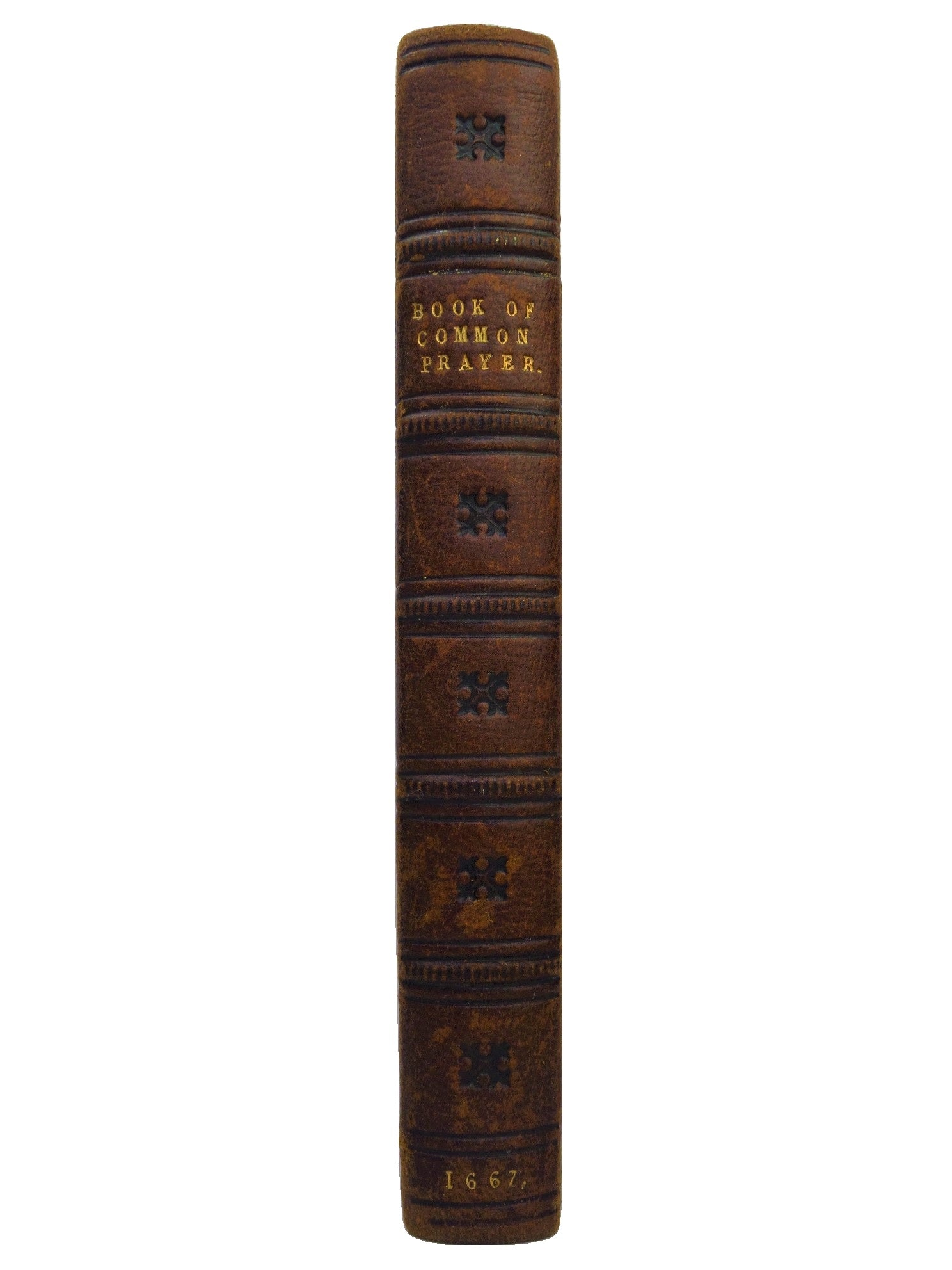 THE BOOK OF COMMON-PRAYER AND ADMINISTRATION OF THE SACRAMENTS 1667 FINE BINDING