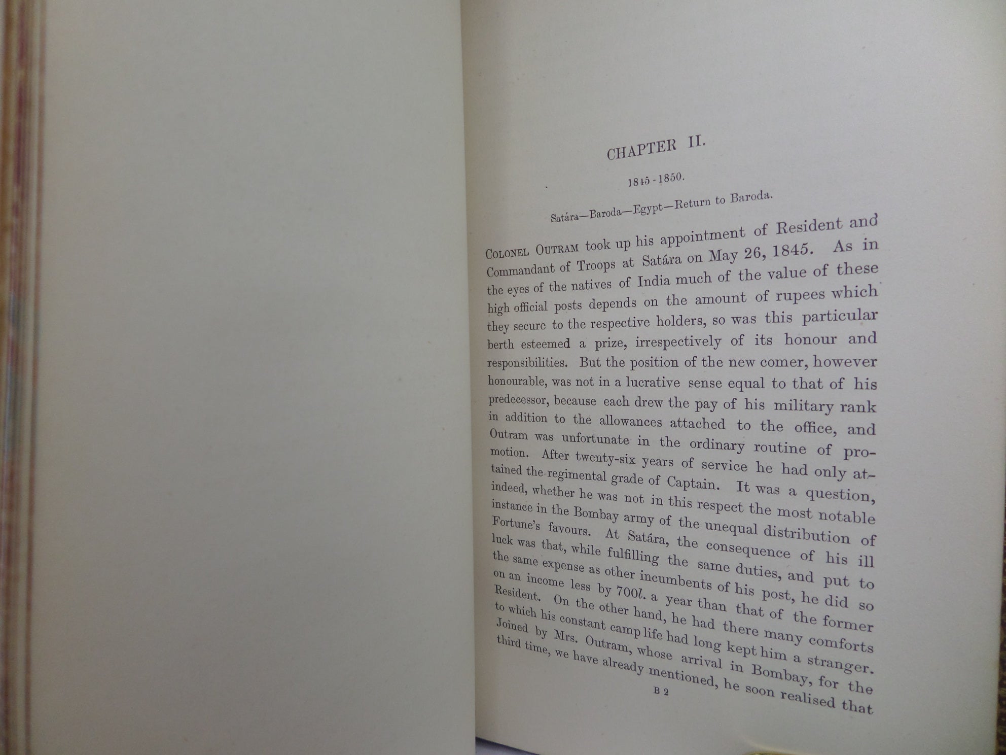 JAMES OUTRAM: A BIOGRAPHY BY MAJ. GEN. F. J. GOLDSMID 1880 LEATHER BOUND FIRST EDITION SET